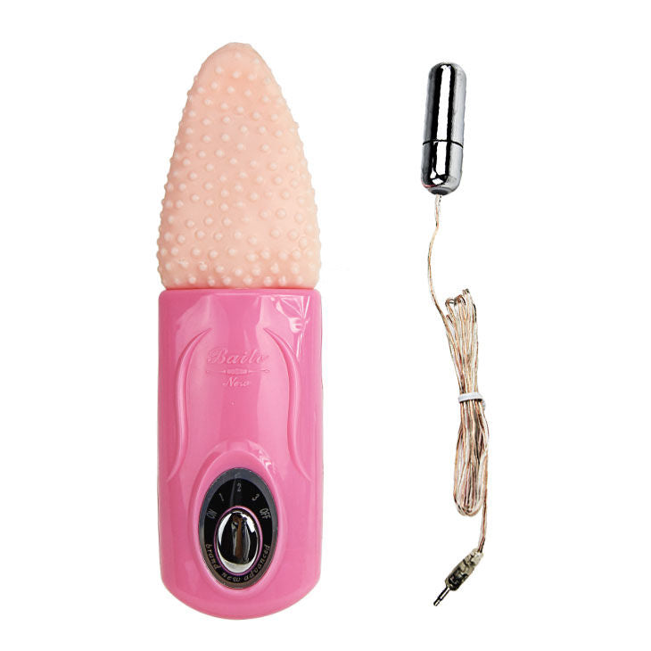 Baile Vibrators - Tongue Massager 3V with Additional Bullet Vibrator