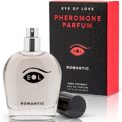 Eye Of Love - Eol Phr Parfum Deluxe 50 ml - Romantic Pheromone Cologne with Notes of Lemongrass, Jasmine and Vanilla