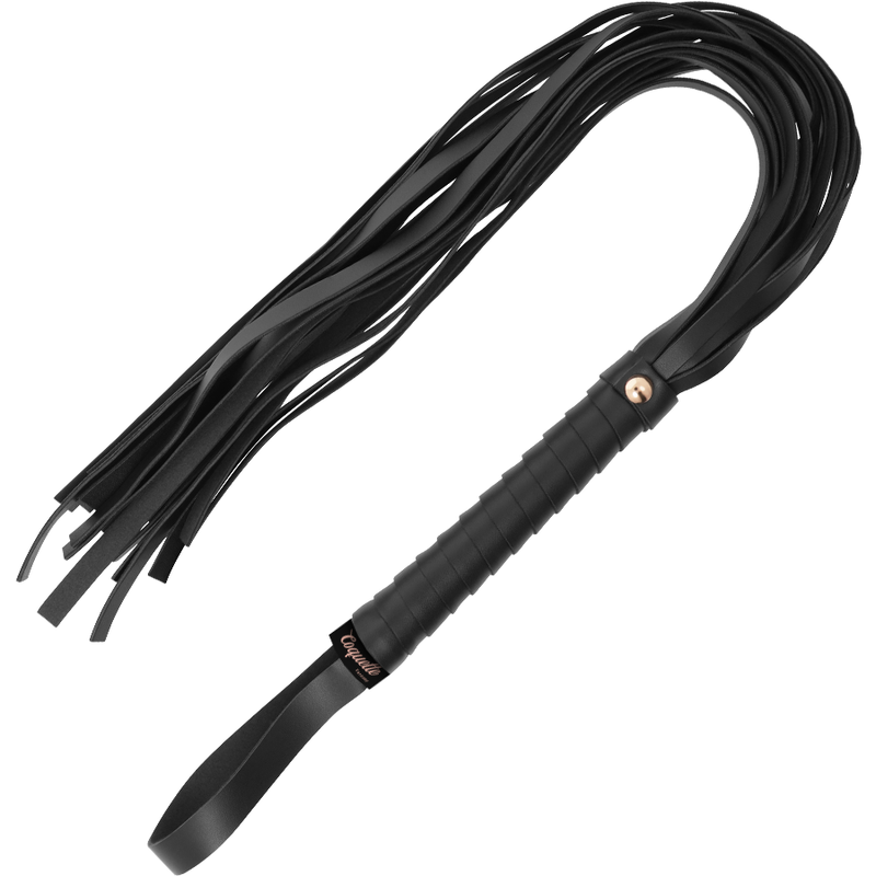 Coquette Chic Desire - Fantasy Vegan Leather Whip (Dimensions: Total length - 28 cm, Handle length - 15 cm)