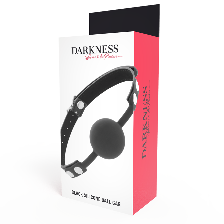 Darkness - Black Silicone Gag, Advanced Games