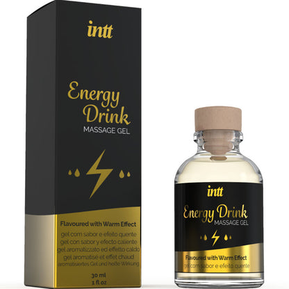 Intt Massage &amp; Oral Sex - Massage Gel With Energizing Drink With Flavor And Warming Effect 30 ml