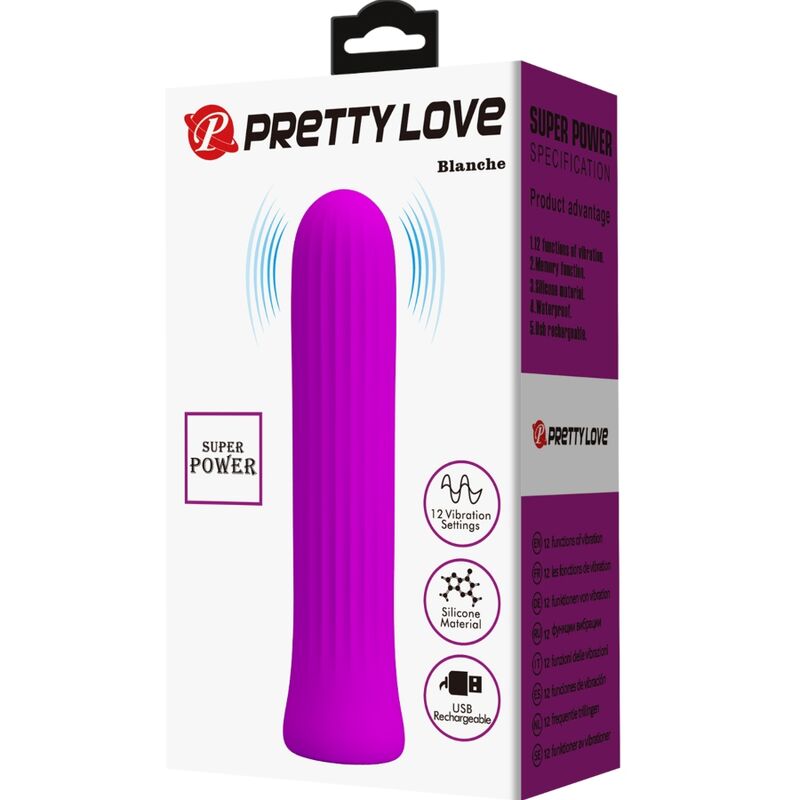 Pretty Love C-Type- Vibrator Stimulator Blanche Roz