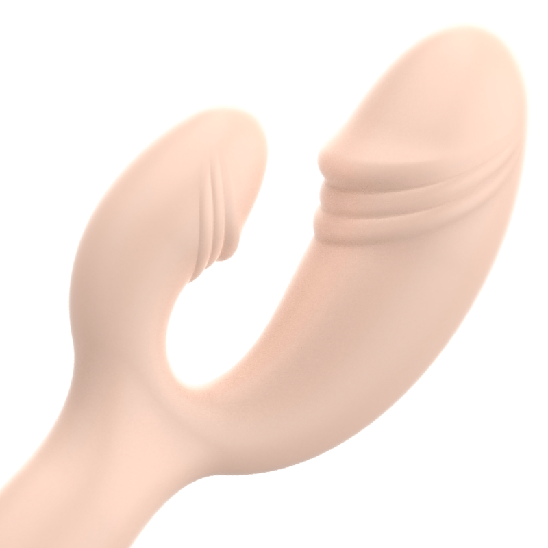 Ohmama Vibrators-  Vibrator Clasic De Rabbit Flesh Ediție De Crăciun