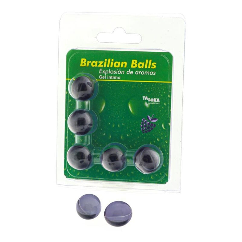 Taloka-  5 Bile Braziliene Fructe De Padure Gel Intim