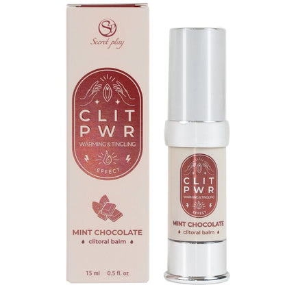 Secretplay Cosmetic- Clit Pwr Balsam Pentru Clitoris Ciocolată Cu Mentă