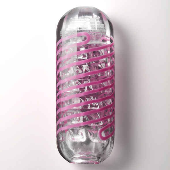 Tenga - Brick Spinner Masturbator, Spiral Stimulation, Model 06 Brick