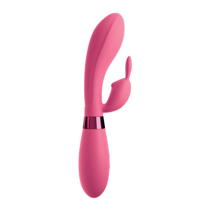 OMG - Pink Rabbit Vibrator With 10 Vibration Modes and Soft Silicone