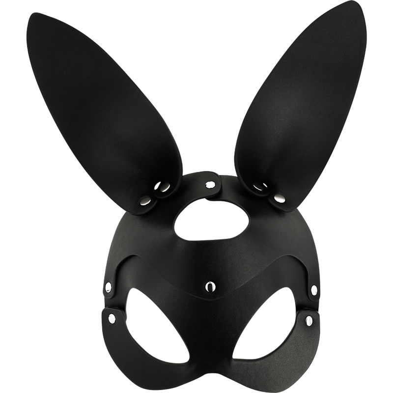 Coquette Accessories - Vegan Leather Mask With Rabbit Ears