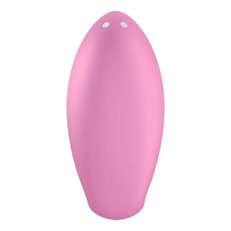 Satisfyer Vibrator - Love Riot Finger Vibrator, 12 Vibration Programs, Water Resistant, Body Friendly Silicone, Pink