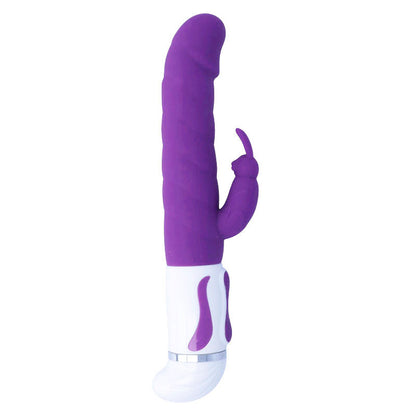 Intense Purple Rabbit Bobble Vibrator, 12 Vibration Modes and 4 Rotation Modes, Intense Couples Toys