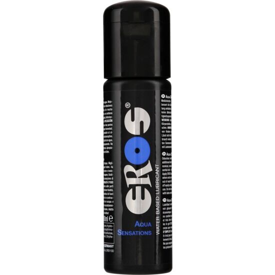 Eros Classic Line - Eros Aqua Sensations Water-Based Lubricating Gel, 100 ml, Dermatologically Tested, Suitable for Latex Condoms