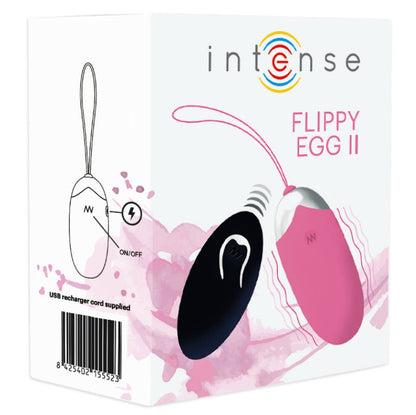 Intense Vibrant Egg Flippy II with Remote Control, Pink, from Intense Couples Toys