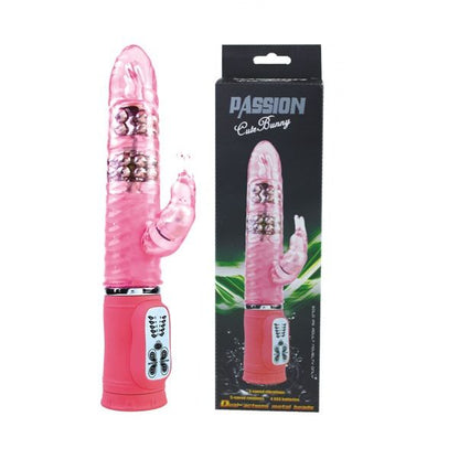 Baile Rotations - Rotating Vibrator and Clitoris Stimulator Passion Cute Bunny 10F 27cm