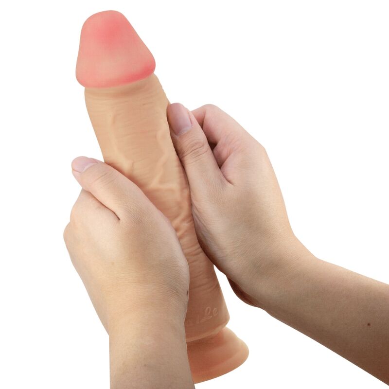 Pretty Love High Grade- Dildo Realist Cu Piele Glisantă Cu Ventuză Carne 23.4 Cm