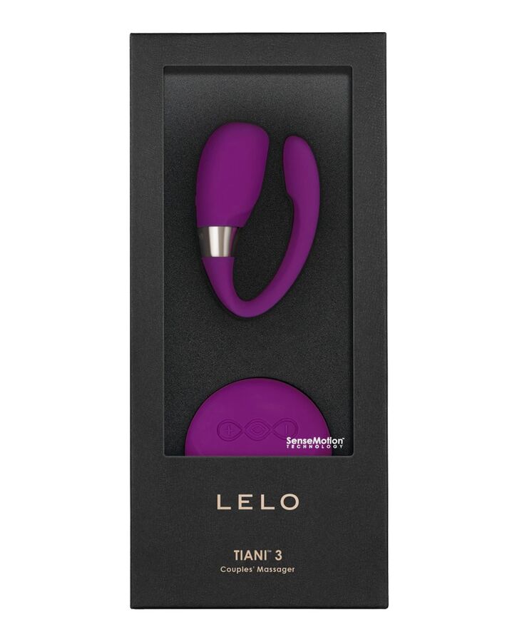 Lelo Tiani 3 Deep Rose - Couples Massager with Remote Control