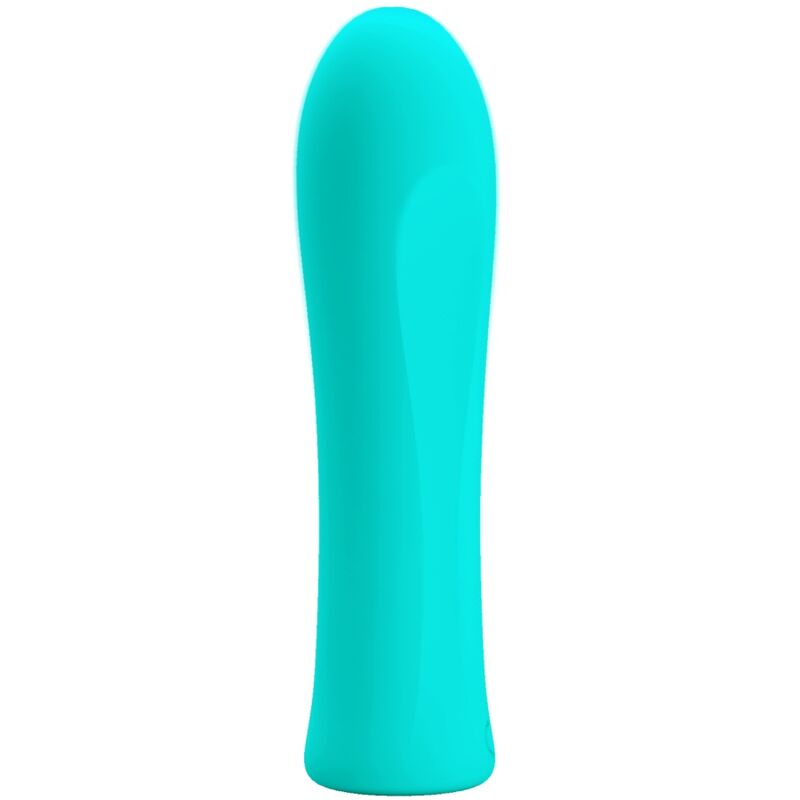 Pretty Love Flirtation- Alfreda Super Power Vibrator Aqua Green