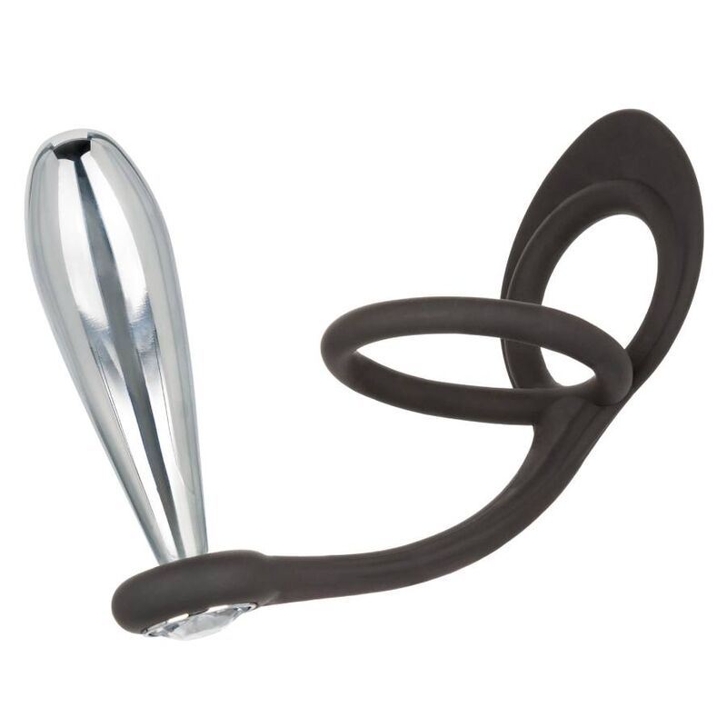 California Exotics Star Fucker Glider Butt Plug - Elegance and Pleasure with Metallic Offering