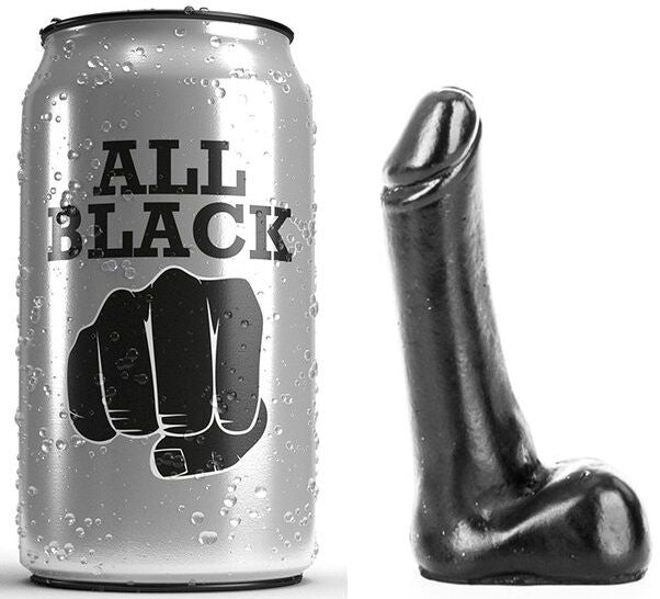 All Black-  Dildo 9 Cm