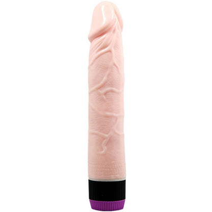 Baile Vibrators - Adour Club Realistic Vibrator 21.5 cm, Flesh Color, Ribbed Texture, Powerful Vibrations, Easy to Use and Clean, With Multiple Speeds