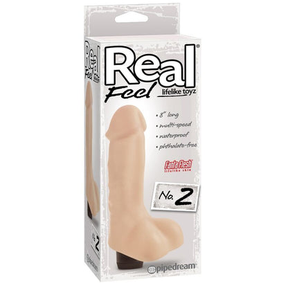 Real Feel - Realistic Vibrator with Fanta-Flesh Soft Material, Powerful Vibrations, Water Resistant