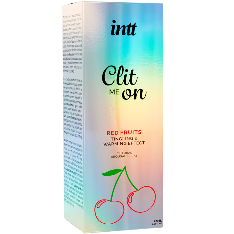 Intt Releases - Exciting Clitoris Spray Clit Me On Red Fruits 12 ml