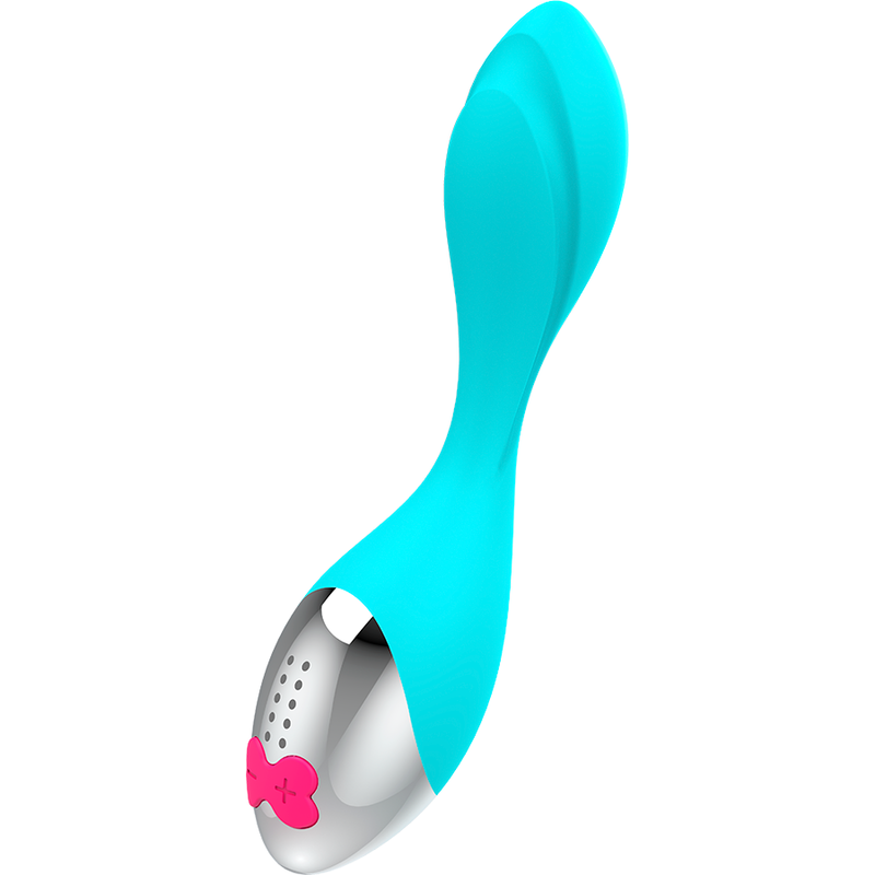 Happy Loky - Mini Fun, Rechargeable Mini Vibrator with Stimulated G Spot (Dimensions: 19.5 cm, Water Resistant)