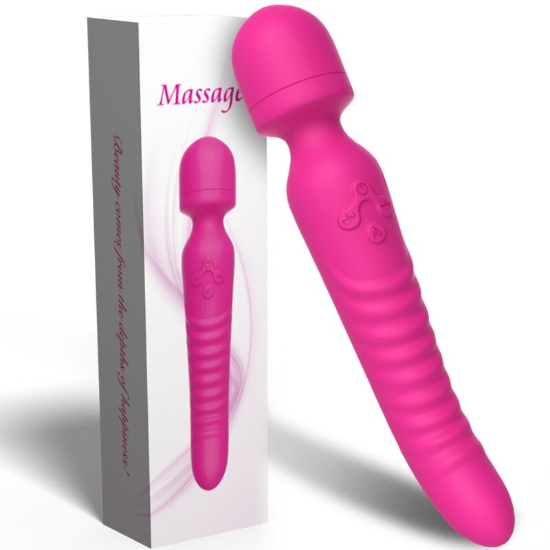 Armony Massagers- Misiunea Masaj & Vibrator Efect De Căldură Fuchsia