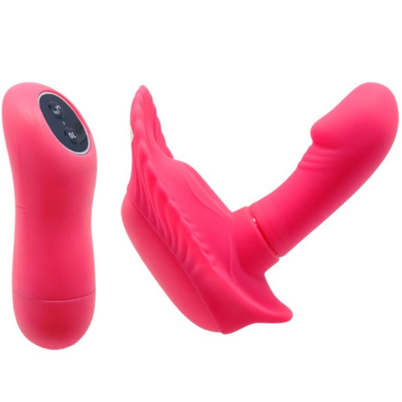 Pretty Love Flirtation - 30 Modes Vibrating Shell, Luxury G Spot Vibrator, Medical Silicone Red