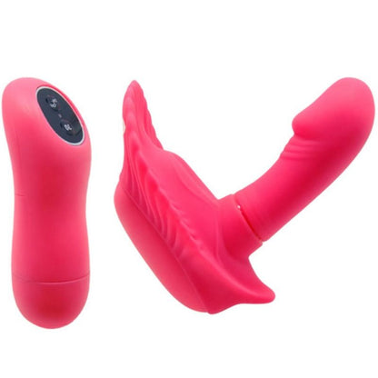 Pretty Love Flirtation - 30 Modes Vibrating Shell, Luxury G Spot Vibrator, Medical Silicone Red