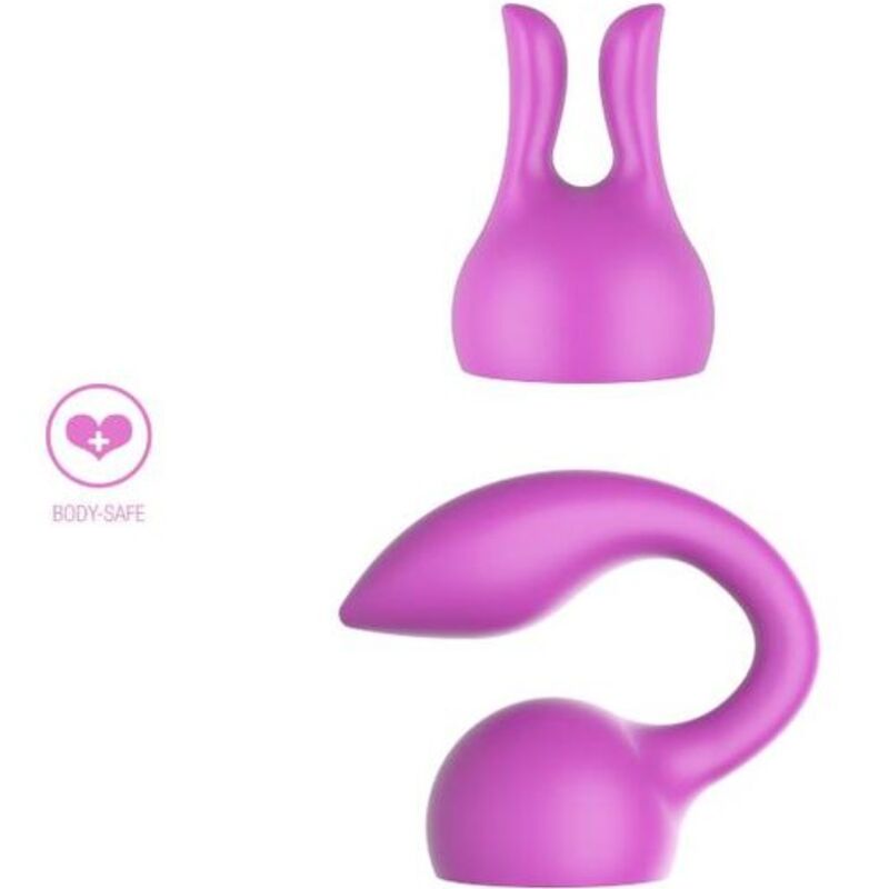 Xocoon - Fuchsia Personal Massage Attachments