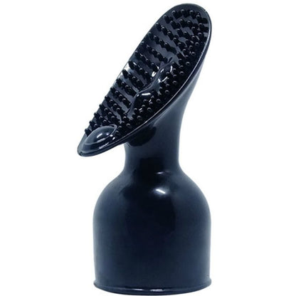 Baile Powerhead - Massage Head With Interchangeable Wand For Clitoris Stimulation, High Quality TPR Material, Color Black