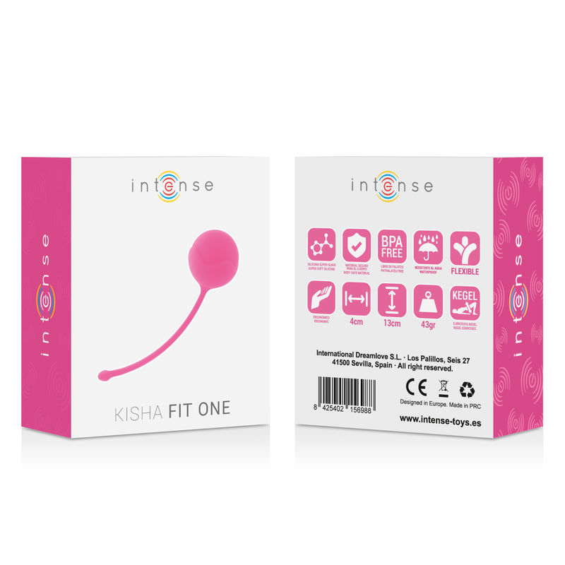 Intense Health & Fun-Intense Kisha Fit One Silicon Kegel Roz Fierbinte