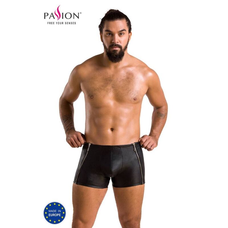 Passion Men-Passion 049 Scurt Negru Mat S/M