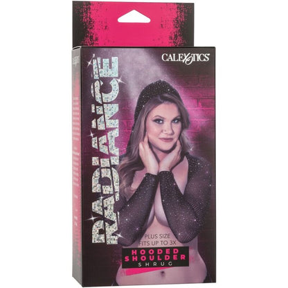 Calexotics- Radiance Cu Glugă Umăr Shrug Rhine Plus Dimensiune