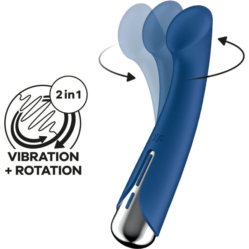 Satisfyer Vibrator- Spinning G Sport 1 Rotator Vibrator Albastru