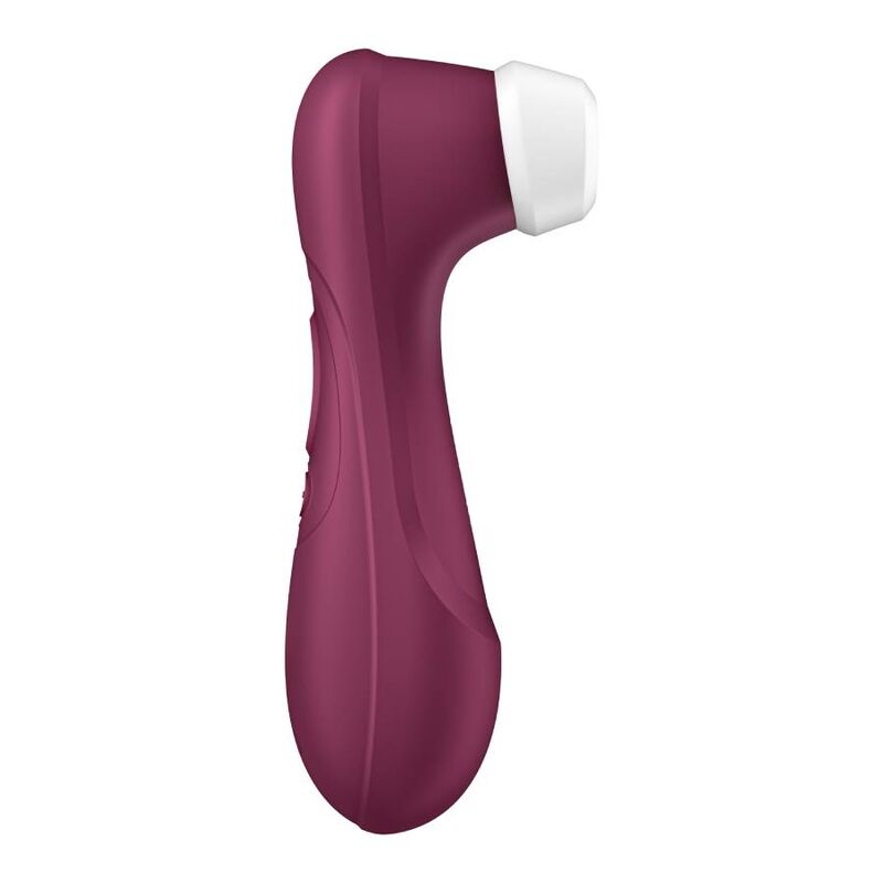 Satisfyer Connect - Clitoral Stimulator with Bluetooth and App Pro 2 Generation 3, Waterproof, Wine Red, Soft Silicone Vibrator, 15 Years Warranty