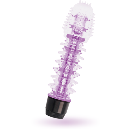 Glossy - Axel Vibrator Lilac, TPE Vibrator with Ergonomic Shape, Powerful Vibrations, 14 cm