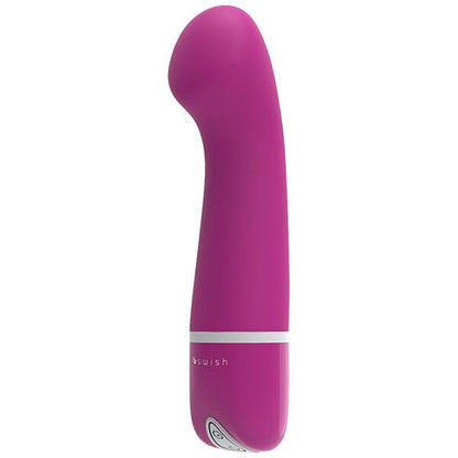 B Swish - Bdesired Deluxe Curve Rose Silicone Curved Vibrator, 6 Functions, Waterproof