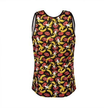 Anais Men Accesories - Banana Top M in Lycra with Banana Print, Composition: 80% Polyamide, 20% Elastane