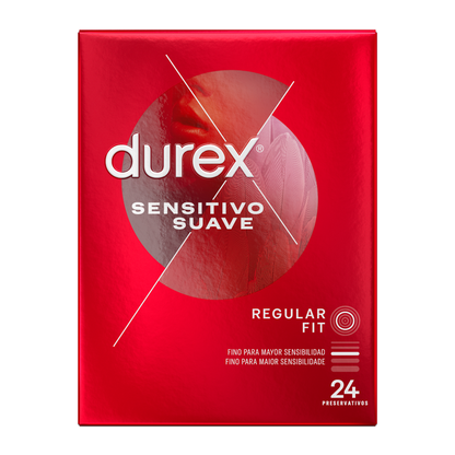 Durex Condoms-Durex Soft And Sensitive 24 Buc