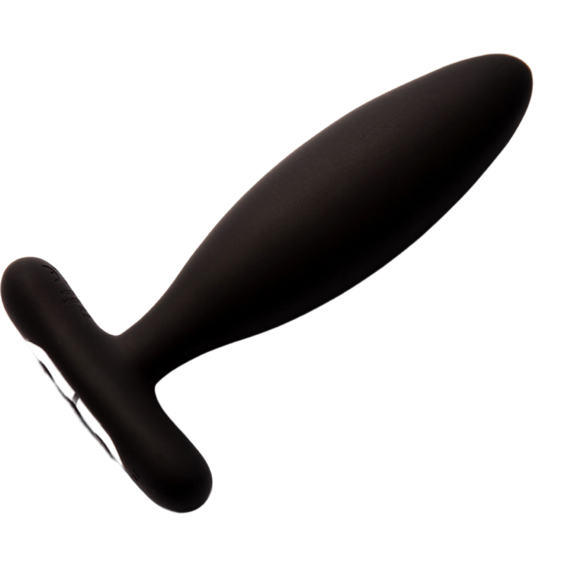 Je Joue - Black Vibrator Anal Plug Vest, Smooth and Silky Experience, Dimensions: 117mm x 62.5mm x 29.6mm, Weight: 75.6g