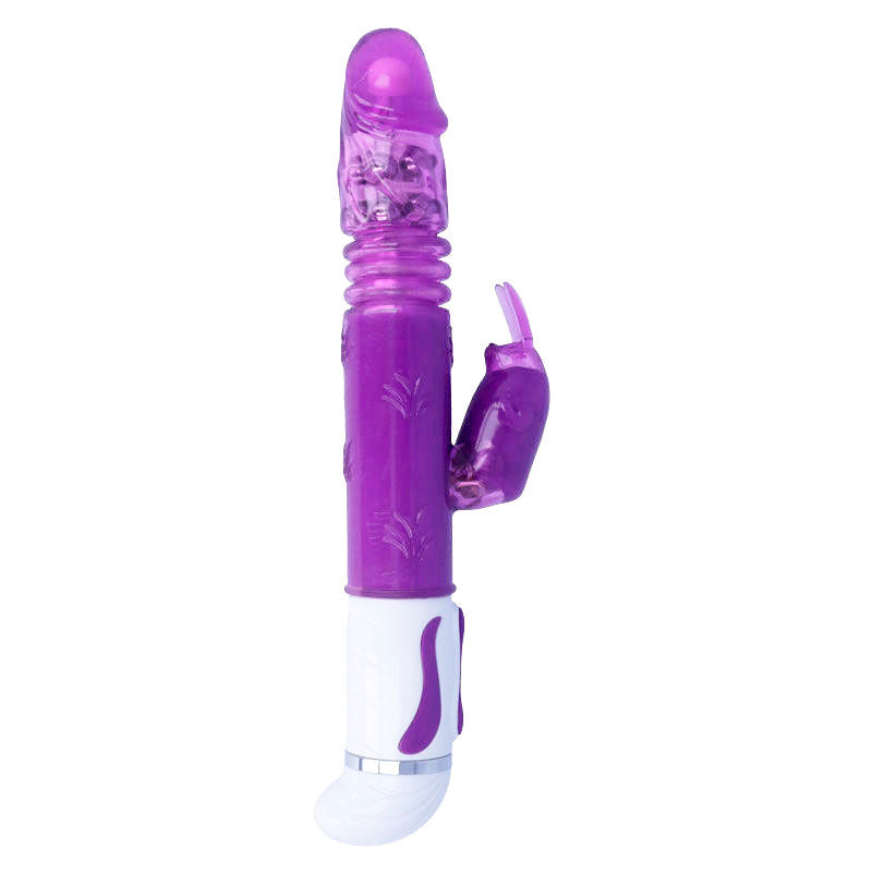 Intense Vibrator Estuard Purple Rabbit, 12 Vibration Modes and 4 Rotation Modes, Intense Couples Toys