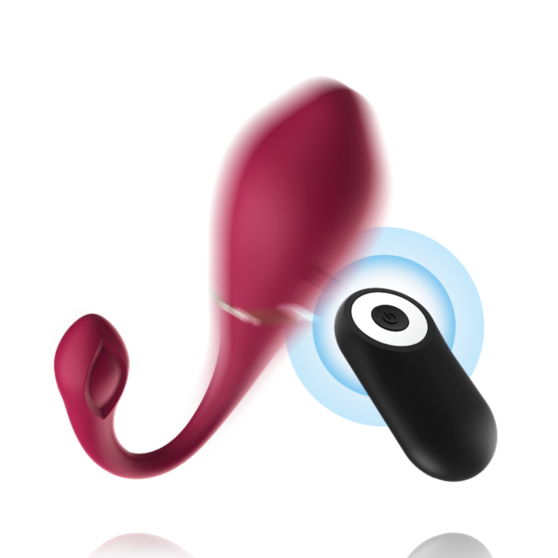 Cici Beauty - Premium Silicone Egg Vibrator With Remote Control and G Spot Stimulation