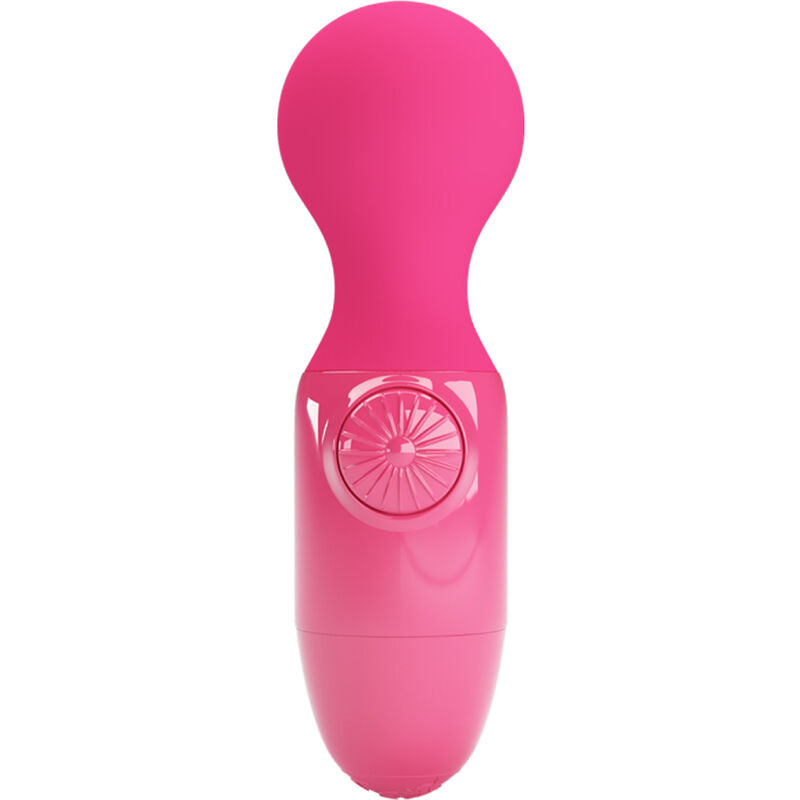 Pretty Love - Small Cute Magenta Mini Stick, Small Size Vibrators, Material: Silicone, USB Rechargeable, Color: Magenta