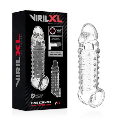 Virilxl-  Extensie Penis Și Teacă V11 Transparent