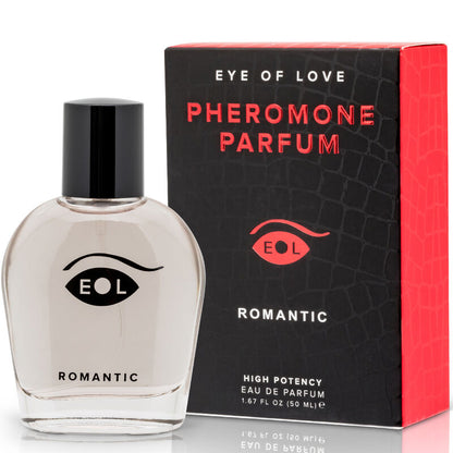 Eye Of Love - Eol Phr Parfum Deluxe 50 ml - Romantic Pheromone Cologne with Notes of Lemongrass, Jasmine and Vanilla