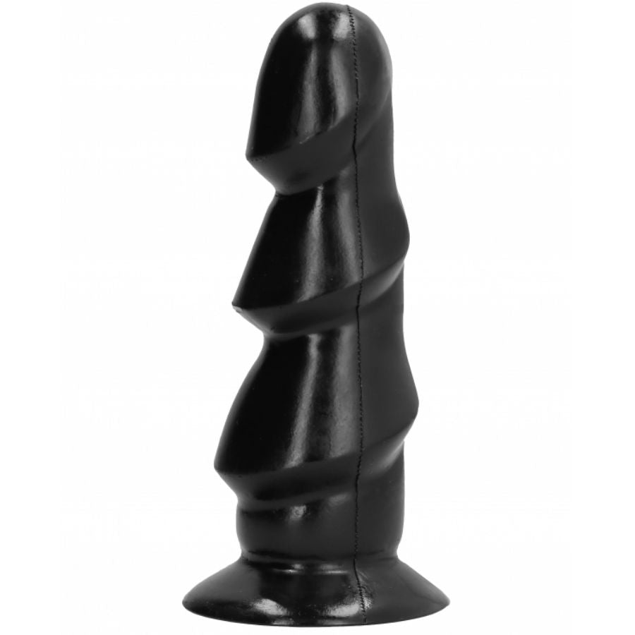 All Black - 17 cm Over-Storied Dildo, Perfect for Anal Pleasure, Recommended with Black Hole Lubricants