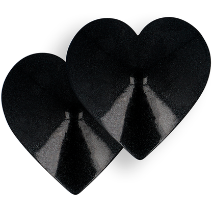 Coquette Accessories- Chic Desire Black Hearts Black Hearts Acoperă Sfârcurile