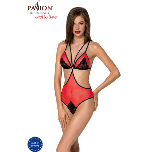 Passion Woman Bodystockings - Body Erotic Line Red Peony S/M