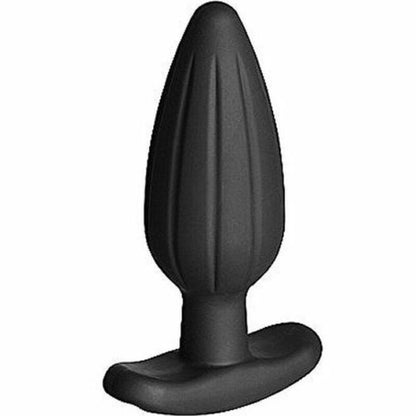 Electrastim - Large Noir Rocker Silicone Anal Plug, E-Stim Stimulation, Cone Shape, 5 Inch Insertable Length